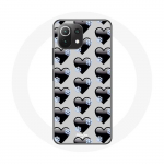 &Uuml;mbris Xiaomi Mi 11 Lite Black s&uuml;damete taustal