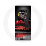 &Uuml;mbris Samsung Galaxy Note 9 vormel 1 Sebastian Vetteli F1 v&otilde;idus&otilde;itja punane
