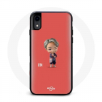 Coque pour Iphone XS Max BTS TinyTAN Animation RM