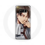 Coque pour Samsung Galaxy S8 Attaque des Titans Levi Ackerman Manga