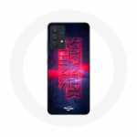 Coque pour Samsung Galaxy A13 4G / A13 4G Lite Stranger Things Logo Transparent Saison 4 Bande annonce 2022