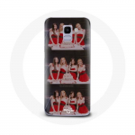 &Uuml;mbris Samsung Galaxy A8 2018 BLACKPINK Christmas Gift Song jaoks m&ouml;&ouml;dunud j&otilde;uludel