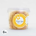 Bath Charm Foot Spa Foot Bath Lemon 25p, 750g, 6 pieces