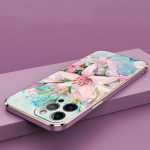 N55 Kuumad lilled Taimed Puuviljad Kuldkattega serv Pehme TPU telefoni&uuml;mbris Samsung S23 S24 S22 A14 A34 A54 A22 Huawei P40 Honor 90 p&otilde;rutuskindel tagakaas Samsung Galaxy A01