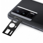 Alumiiniumist sulamist kaamera objektiivi kaitsekile Xiaomi Redmi K60 Pro metallist kaamera kate RedmiK60 K60Pro tagar&otilde;nga &uuml;mbrisele Redmi K60 must