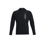 Under Armour Out The Storm Veekindel Kerge Kootud Jooksujakk Meestele &Uuml;ler&otilde;ivad Must 1361502-001 M