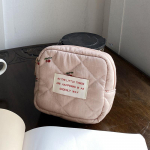 V&auml;ike ruudukujulised kolmem&otilde;&otilde;tmelised kosmeetikakotid tualett-tarbed huulepulk meigikohver M&uuml;ntide rahakotid H&uuml;gieenisidemed Oganzier kott v&otilde;tmehoidjad