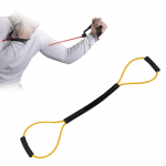 Elastsed takistusribad tarvikud T&otilde;mbek&ouml;ie k&auml;epidemed Tugevus Mma Shadow Boxing Fitnessi jaoks Black 35LB
