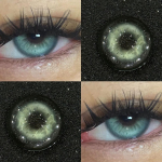 2TK V&auml;rvilised kontaktl&auml;&auml;tsed M&uuml;opia Looduslikud Pehmed Kontaktl&auml;&auml;tsed North Star Vana-Rooma Yate Blue 1 aasta kasutus Kontaktl&auml;&auml;tsed Kosmeetilised 0