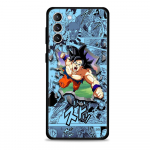 Telefoni&uuml;mbris Samsung Galaxy S22 S21 S20 Ultra S20FE Silikoon Coque S22 S21 S20 S10 S9 S8 Plus S10e kate Dragon Ball Kids Art Samsung S22 5G