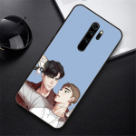 Telefonikott Xiaomi Redmi Note 8 8T 10 9 9S 7 6 Pro xiaomi 9 9A 8 8A 7 6 jaoks Must Kate Hoesjes Tpu Coque Luksus bj-alex-manga Redmi Note 8 Pro