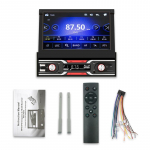 Universaalne auto MP5-m&auml;ngija 7-tolline sisset&otilde;mmatav puuteekraan 1DIN Bluetooth FM-raadio Carplay Android auto elektriline &uuml;lest&otilde;stetav