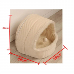 Pehme talvine lemmiklooma magamiskott Soe maja v&auml;ikestele ja keskmistele koertele kassidele Multifilm Lemmikloomakoerte maja Lemmikloomatarbed Kassitooted 10KG cat or 6kg dog
