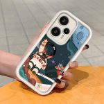 Pehme silikoonist ruudukujulise redeliga printimismustriga telefoni korpus, t&auml;iskaanega kaamera p&otilde;rutuskindel kaitse kummist &uuml;mbris Xiaomi Redmi jaoks Redmi Note 12 5G pruun