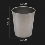 Heavy Duty 304 roostevabast terasest &otilde;lle piimakokteili tass nii kuumade kui ka k&uuml;lmade jookide jaoks 360ML