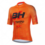 2024. aasta uued BH Pro Bicycle Team l&uuml;hikeste varrukatega Maillot Ciclismo meeste MTB rattas&auml;rk, suvised hingavad rattar&otilde;ivakomplektid Hombre XS