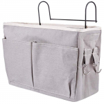 Traatraamiga voodikott Voodikoristaja Narivoodi rippkott Hoiukott raamatuajakirjade k&otilde;rvaklappide jaoks One Size hall v&auml;rv