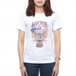 Naiste T-s&auml;rk Amortentia Love Potion Bottle tr&uuml;kitud naljakad l&uuml;hikeste varrukatega naiste topid S valge