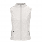 Naiste mood vabaaja &uuml;hev&auml;rviline krae lukuga tasku soe puuvillane vest mantel S