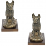 German Shepherd Dog, Alsatian Wolf Dog - dog statue, figurine for office, trophy for dog show by Art-Dog brand