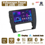 Android Carplay Autoraadio Volkswagen Passat B5 2000 - 2005 jaoks Multimeediam&auml;ngija Pea&uuml;ksus Stereo GPS-navigatsioon BT WIFI 2+32GB 2+32GB