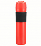 i Cafilas [F-3rd] Kaasaskantav Prantsuse Press Kohvimasin PP Toidu kohvikannud isoleeritud reisikruus V&auml;lispordi jaoks m&otilde;eldud Premium Group on parem One Size punane