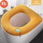 1 tk Closestool matt k&auml;epidemega Hoia soojas pestav Cartoon WC-istme kate Hingav tualettmatt Vannitoa tarvikud tumehall v&auml;rv