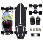 Tai Maple Big Fish Board &Uuml;ks &uuml;lespoole p&ouml;&ouml;ratud rula jalutuslaud Land Surfboard Brush Street Board Neli