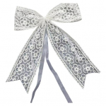 Romantiline kardinahoidja lille/oksa/lumehelbemustriga ainulaadne magus pitsist kinnihoidev pannal Flower One Size