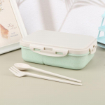 Mikrolaineahjus l&otilde;unakarp Nisu&otilde;lgedest s&ouml;&ouml;gin&otilde;ud Toidu s&auml;ilituskonteiner Bento Box roheline