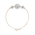 LOVA LOLA VAN DER KEEN - Bracelet - Joaillerie Prestige - V&eacute;ritable Cristal - Argent Massif 925 Milli&egrave;mes - Bijou Femme