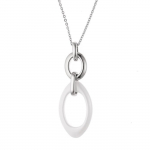 Collier Tiffene - Argent Massif Rhodi&eacute; 925