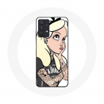 Coque Maniacase pour Samsung Galaxy A32 4G Alice Princesse tatou&eacute;e
