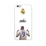 Coque Maniacase pour iPhone 8 Kylian Mbappe Real Madrid 9 Hola