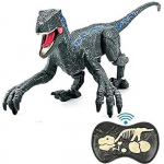 2.4G sans Fil Cinq Voies T&eacute;l&eacute;commande Velociraptor &Eacute;lectrique Son Et Lumi&egrave;re Simulation M&eacute;canique Dinosaure Mod&egrave;le