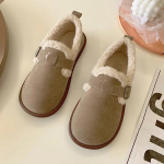 Moodsad S&uuml;gis Talv Naiste Kingad Vabaaja Madalad Kingad Naiste Mokassiinid Pehmed Loafers Mood Mugavus Soojad Pl&uuml;&uuml;sist Slip-on Naiste Puuvillased Kingad 42 khaki