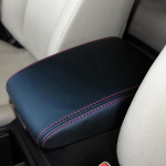 Mikrokiust nahast autosisu k&auml;etugede kasti keskkonsooli kaas k&auml;etoe katte tarvikud katte kinnitus Honda CRV 2012-2016 jaoks