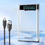 USB v&auml;line HDD korpus 5Gbps 2,5 tolli L&auml;bipaistev k&otilde;vakettakorpus SATA to USB 3.1 K&otilde;vaketta korpus HDD SSD salvestus&uuml;mbris s&uuml;learvutile PC