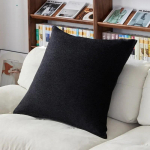 60x60/80X80CM Pehme &Scaron;enill Suur Ruudukujuline Padjaprossi Kate Diivanipadi Elutuba Tagumine Voodi&auml;&auml;rne Padjaprossi &Uuml;mbris Kaitse &Uuml;hev&auml;rviline 70x70cm pillowcase must