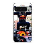 Coque - MANIACASE - Google Pixel 9 Pro - Silicone - Noir - Formule 1