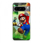 Coque - MANIACASE - Google Pixel 8a Pro - Silicone - Souple - Super Mario Bros