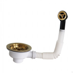 Kitchen Sink Strainer Anti Clogging Basket Easy to Clean Multifunctional Food Debris Catcher