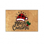 Halloweeni tr&uuml;kitud vaip libisemiskindel sissep&auml;&auml;su ukse matt imav vannitoa k&ouml;&ouml;gi sissep&auml;&auml;su matt 40 * 60Cm [Crystal Fleece]