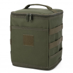 Matkapliidi hoiukast Mitmeotstarbeline propaanahju hoiukast, kulumiskindel suure mahutavusega v&auml;lipiknikukorv armee roheline v&auml;rv