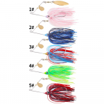 spinnerbait Bass jig Chatter bait kalastuslant chatterbait kalastuskomplekt Wobblers Bass kalastustarvete jaoks 11g