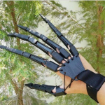Halloweeni liigendatud s&otilde;rmed &otilde;udsed v&otilde;ltss&otilde;rmed skelett k&auml;ed realistlikud &otilde;udus kummitus k&uuml;&uuml;nised rekvisiidid Cosplay varustus s&otilde;rmekinnas left hand