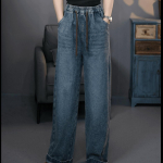S&uuml;gisesed Naiste N&ouml;&ouml;riga Džinsid Retro Salendavad Denim Torup&uuml;ksid Elastsed Uued P&uuml;ksid Suur Lahtine L&otilde;ige M