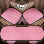 3 tk Puuvilla ja lina Autop&auml;ramatu Katted Komplekt Universaalne Autop&auml;ramatu Kate Padi K&otilde;ik Hooajad Autop&auml;ramatu Kaitsja Salongi Autotarvikud 3PCS/SET