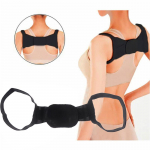 1 tk Massager Shapewear rinnav&ouml;&ouml; seljaosa &otilde;lgade kehahoiaku korrigeerija must one size