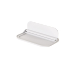 Kokkupandav seinale kinnitatav riiul Ruumis&auml;&auml;stlik Kokkupandav hoiurest Punch-free telefonihoidik Wifi-ruuter Salvestusalus VannitubaOrganizer